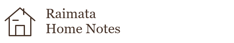 Raimata Home Notes